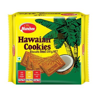 Munchee Hawaiian Cookies 200G